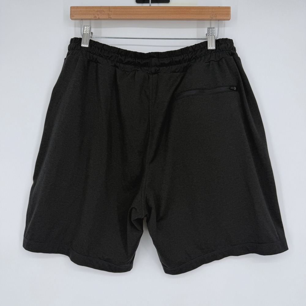 Vuori Black Heather Ponto Performance Shorts 7" Size XL DreamKnit V344 - Picture 6 of 10